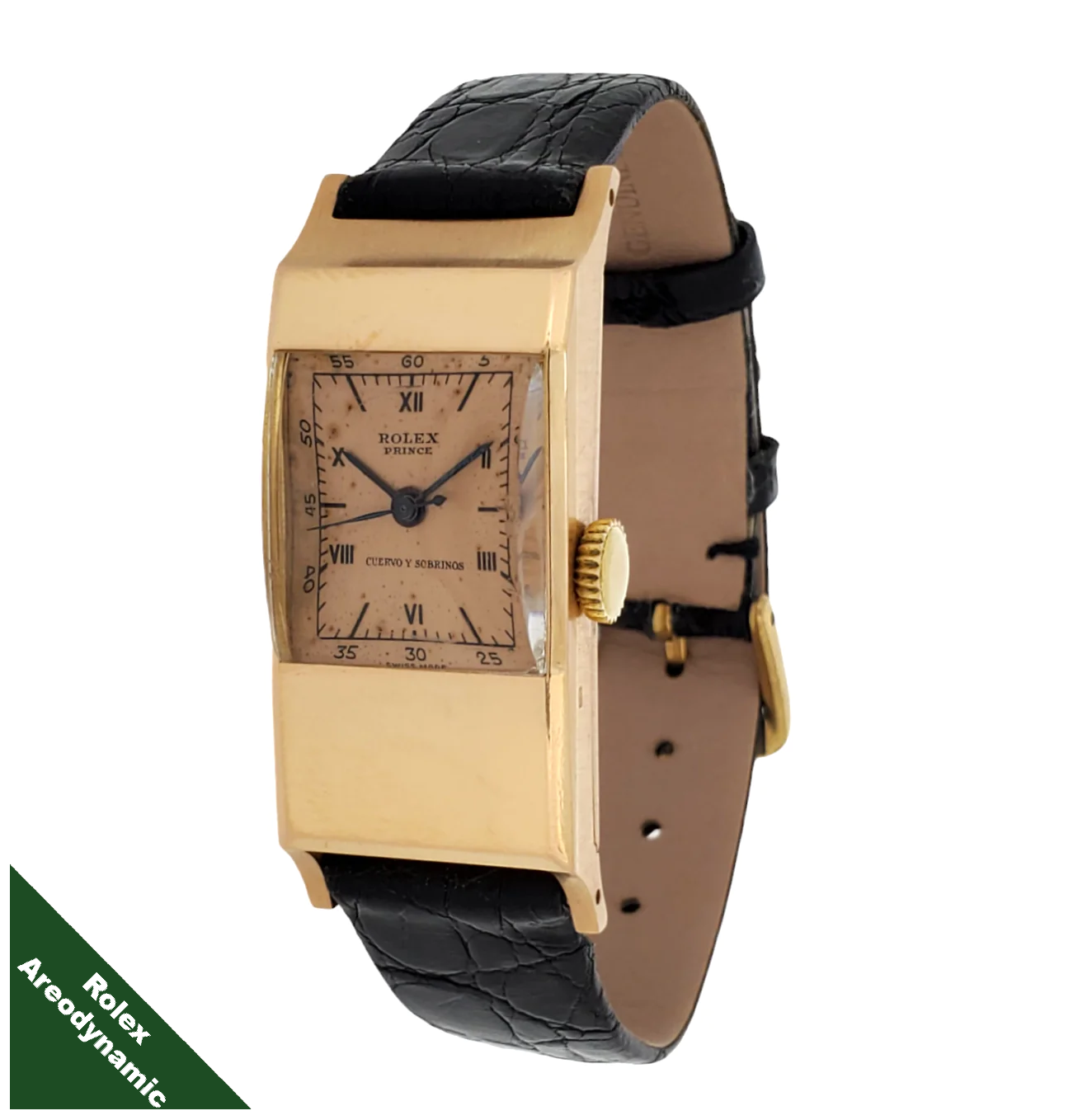 Rolex prince rose sales gold