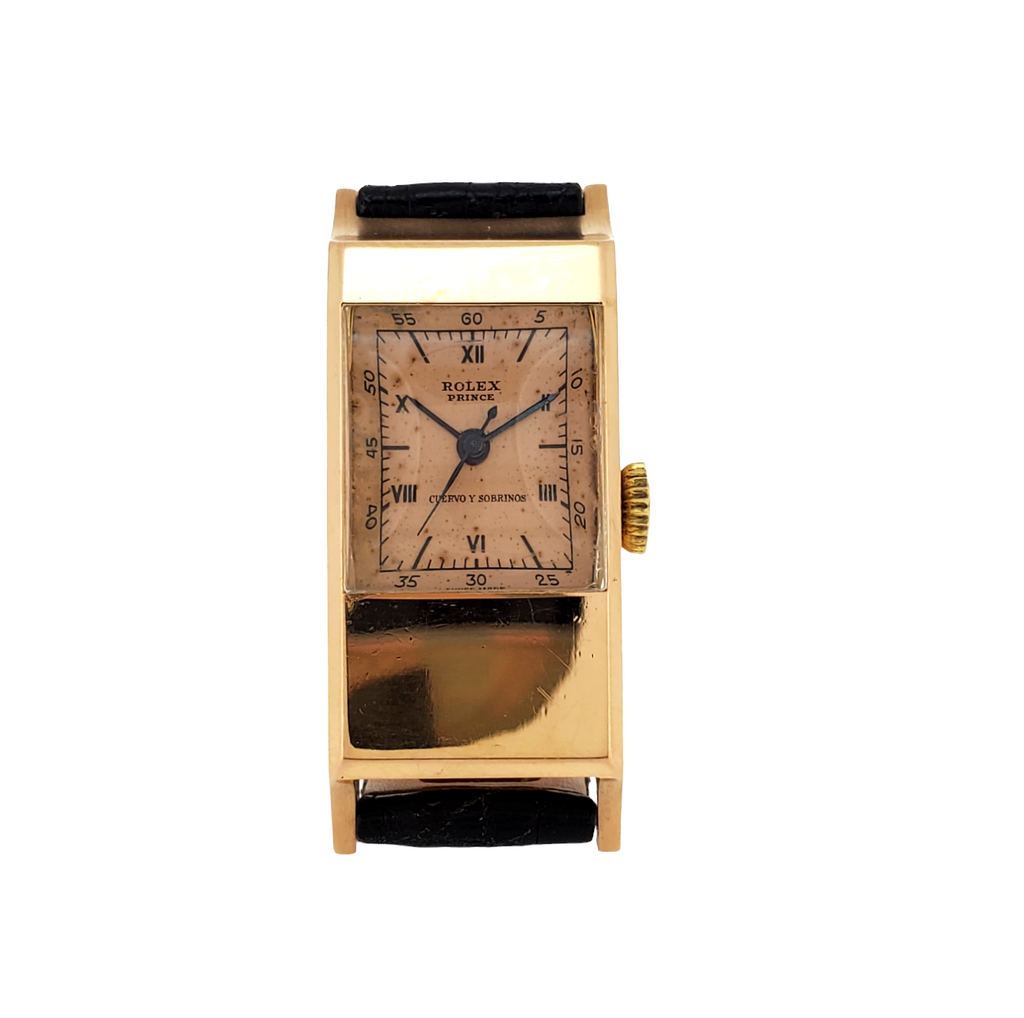 ROLEX REF. 3361, PRINCE AERODYNAMIC, Art Deco REF. 3361, 18K Rose Gold
