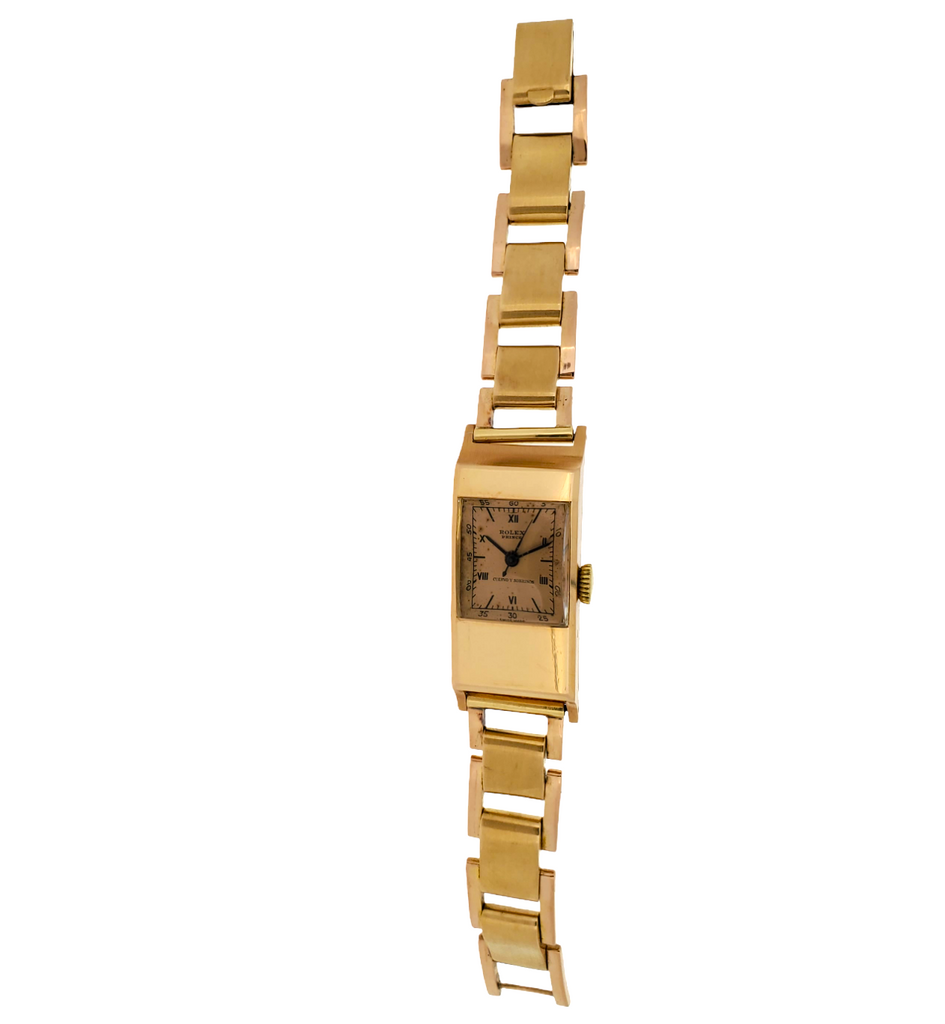 ROLEX REF. 3361, PRINCE AERODYNAMIC, Art Deco REF. 3361, 18K Rose Gold