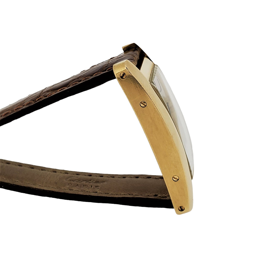 Cartier Tank Americane  MM Unisex 18K ; Discontinued. Circa 1990's