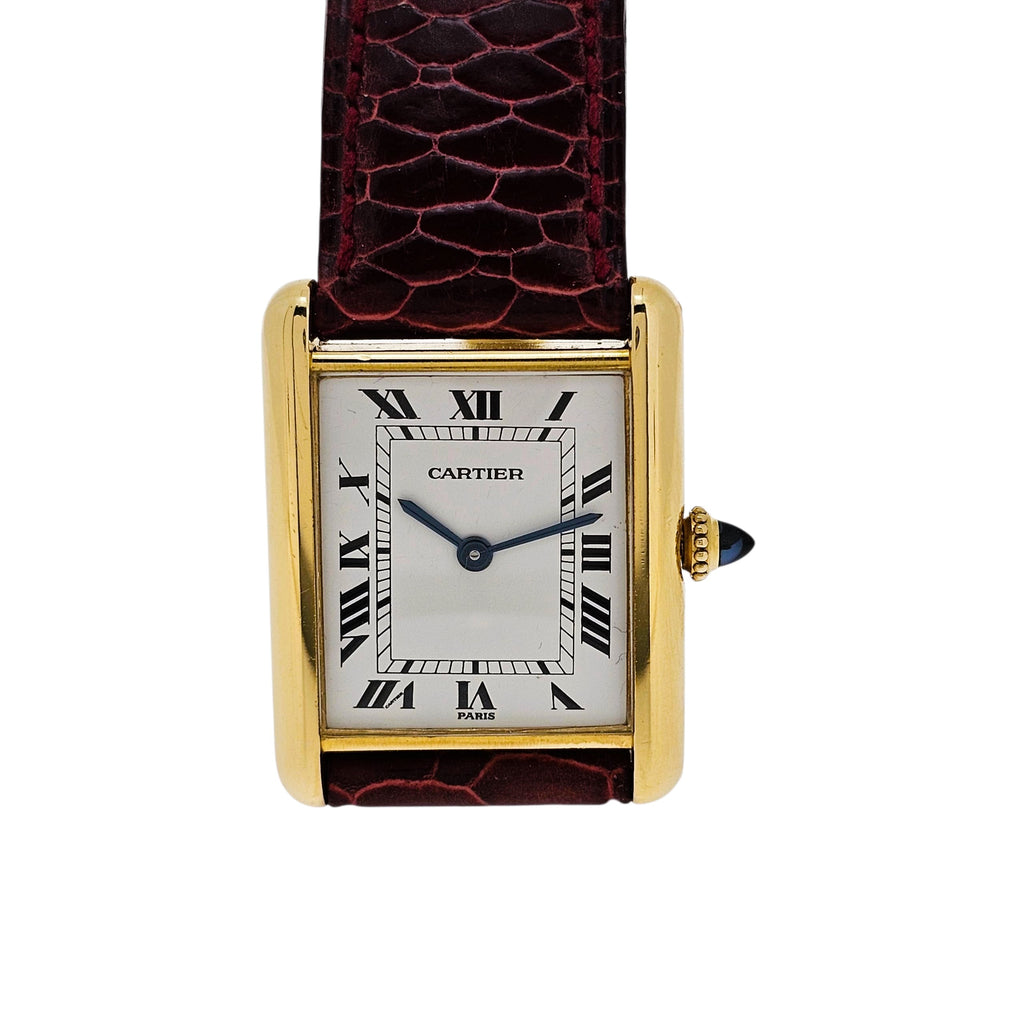 Cartier Paris Classic Tank LC GM Large Tank Watch circa 1973-1978
