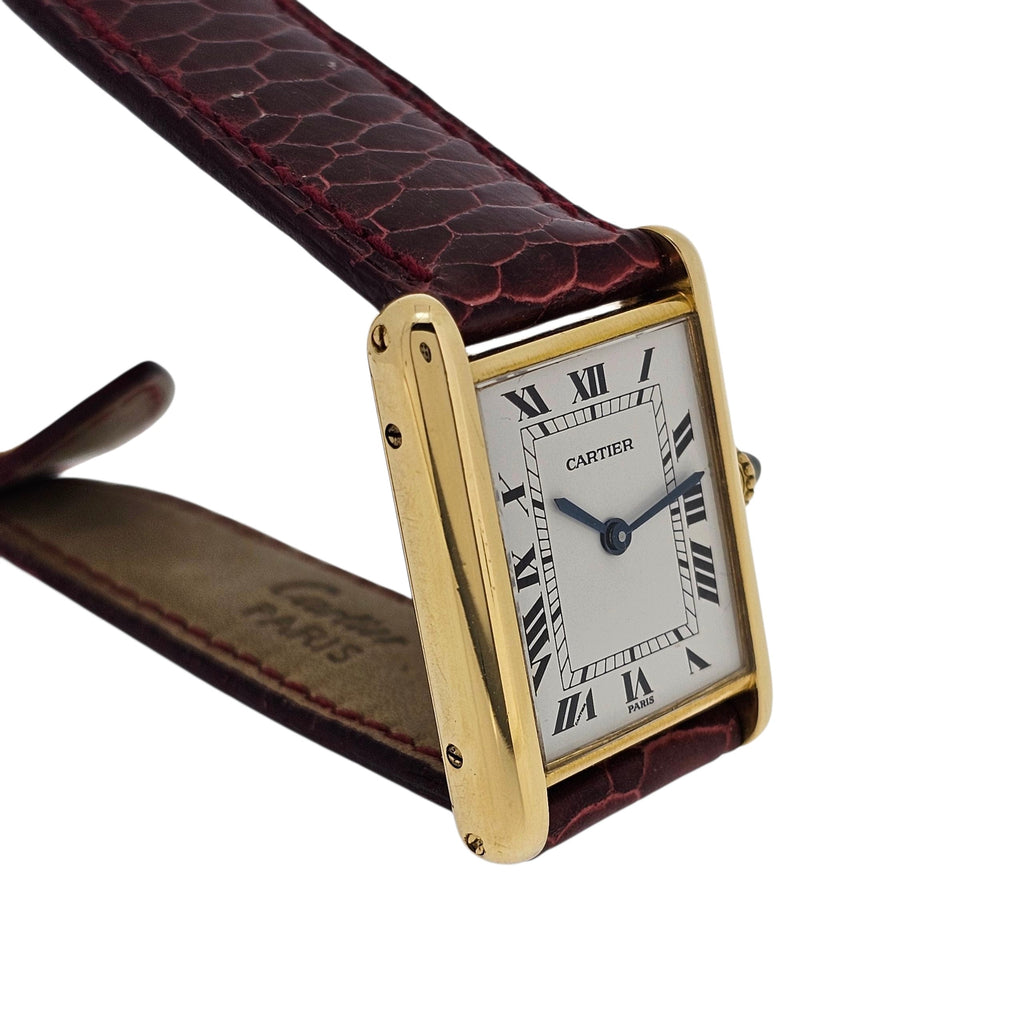 Cartier Paris Classic Tank LC GM Large Tank Watch circa 1973-1978