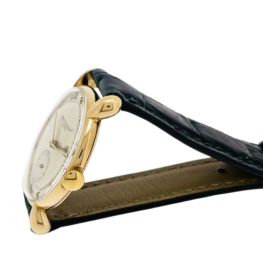 Vacheron Constatin 4126J 14K yellow gold 30mm Tear Drop Lugs; Circa 1940's