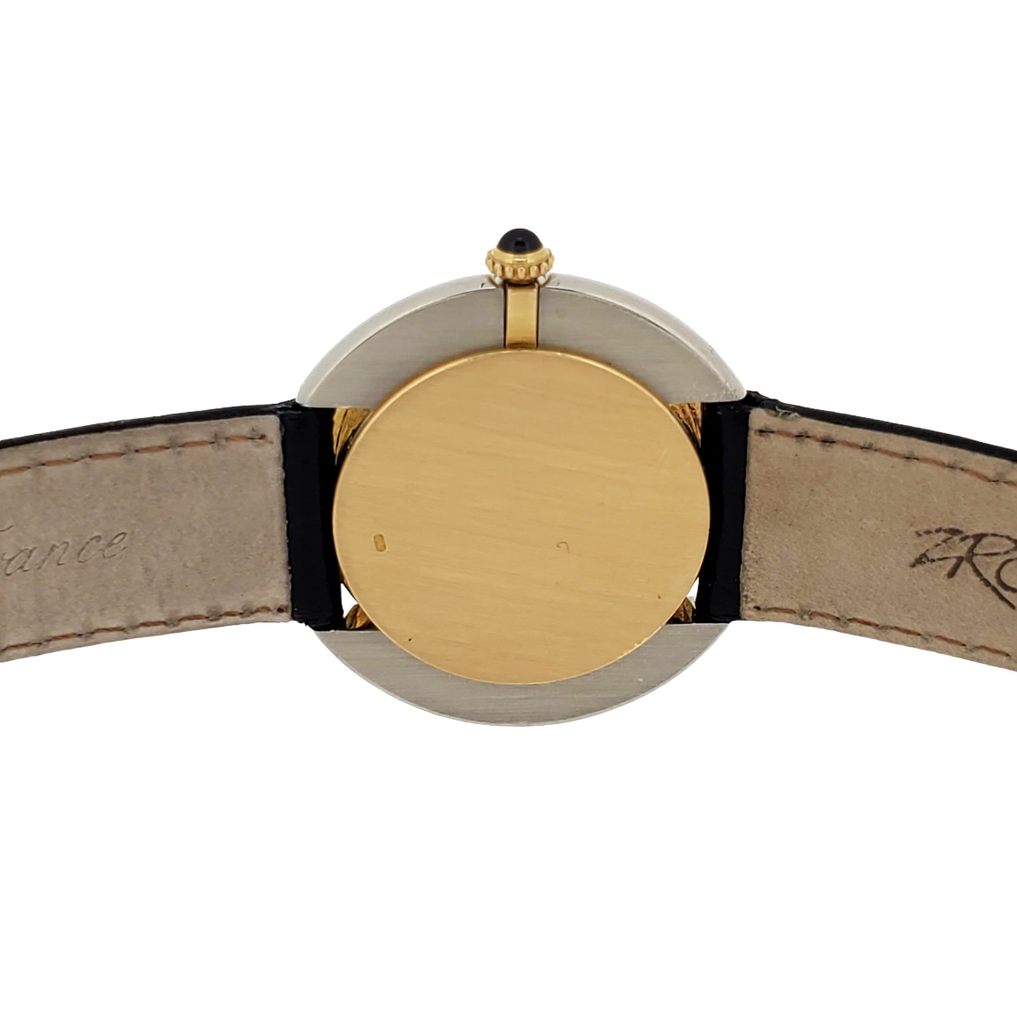 Cartier Paris Vendome LC 2-Tone Large Watch 34mm Manual wind ,Circa 1973-1976