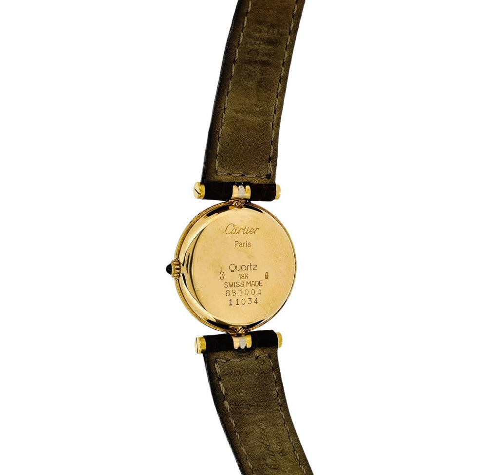 Carter Paris Vendome LC Trinity Watch Medium size,  Ref. 11034.  Cirica 1980'S