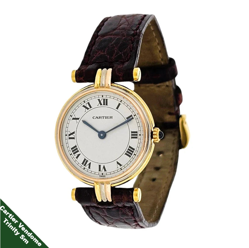 Carter Paris Trinity Vendome Watch,  Ref. 11034.  Cirica 1980'S