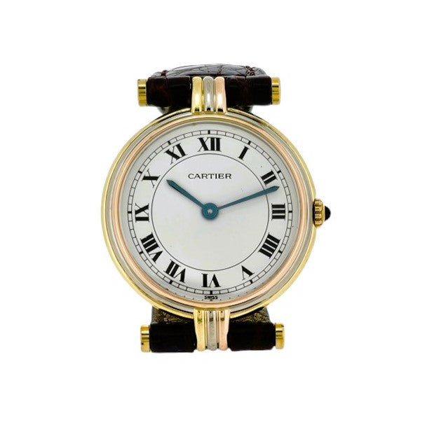 Carter Paris Vendome LC Trinity Watch Medium size,  Ref. 11034.  Cirica 1980'S