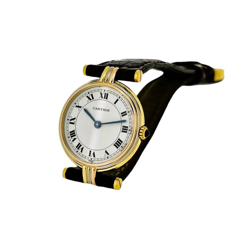 Carter Paris Vendome LC Trinity Watch Medium size,  Ref. 11034.  Cirica 1980'S