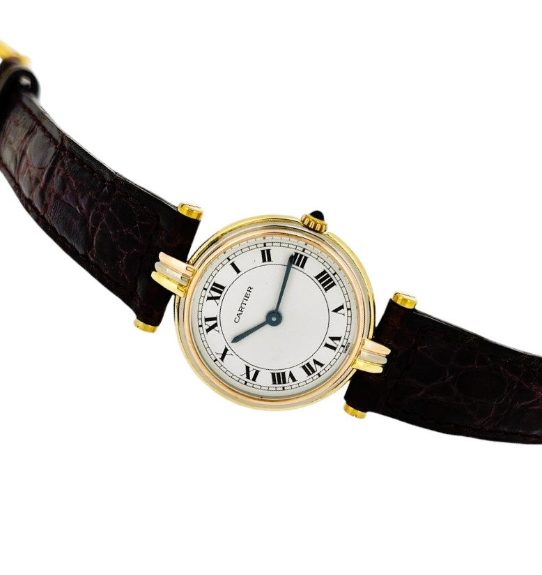 Carter Paris Vendome LC Trinity Watch Medium size,  Ref. 11034.  Cirica 1980'S