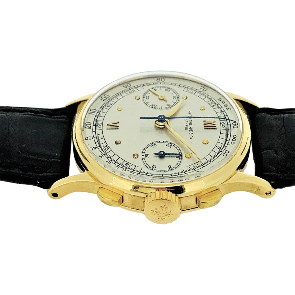 Patek Philippe 130J Vintage Chronograph Watch 33.5 mm Circa 1940