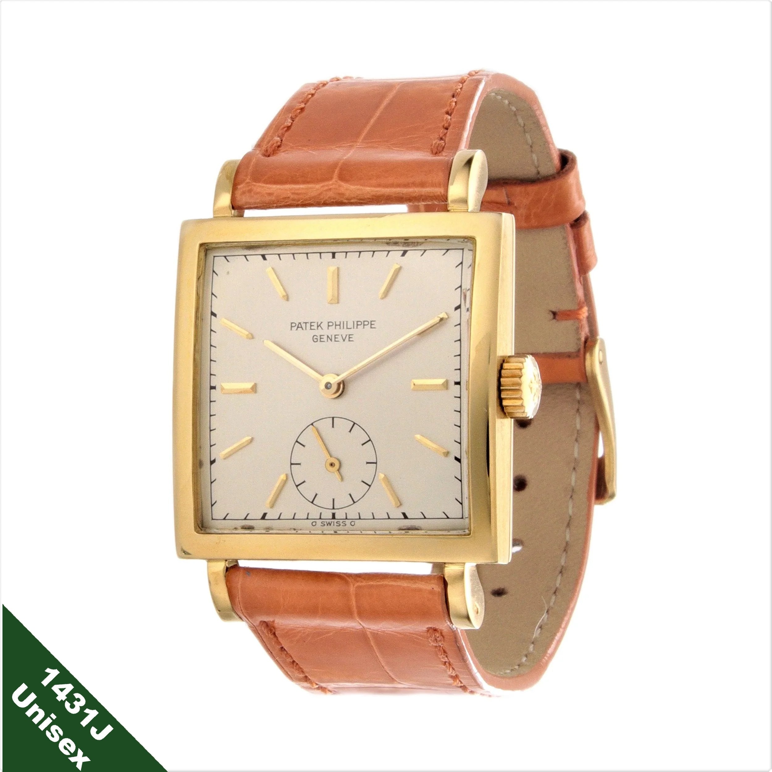 Patek Philippe 1431 Vintage Square Shape Unisex Watch Circa 1948 –  PatekMonger