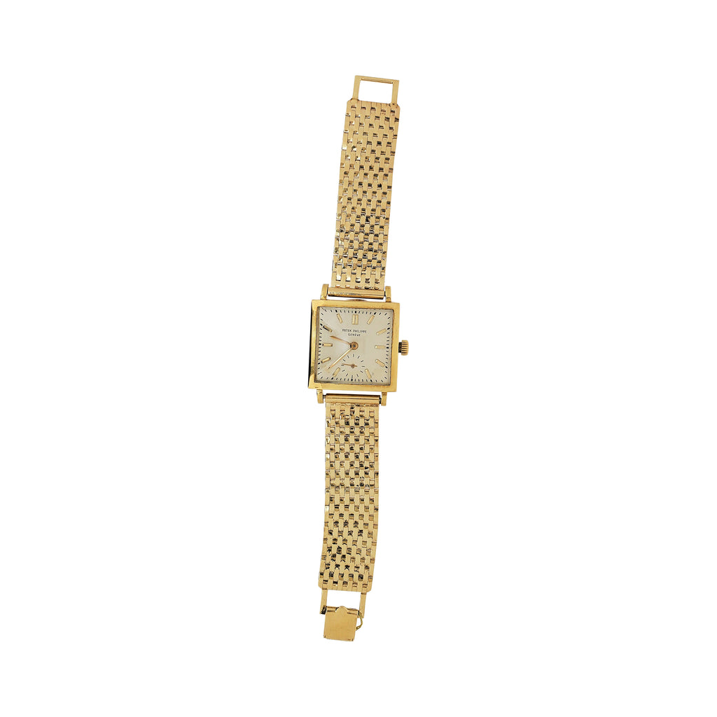 Patek Philippe 1431J Vintage Square Shape Unisex  with Bracelet, Circa 1951