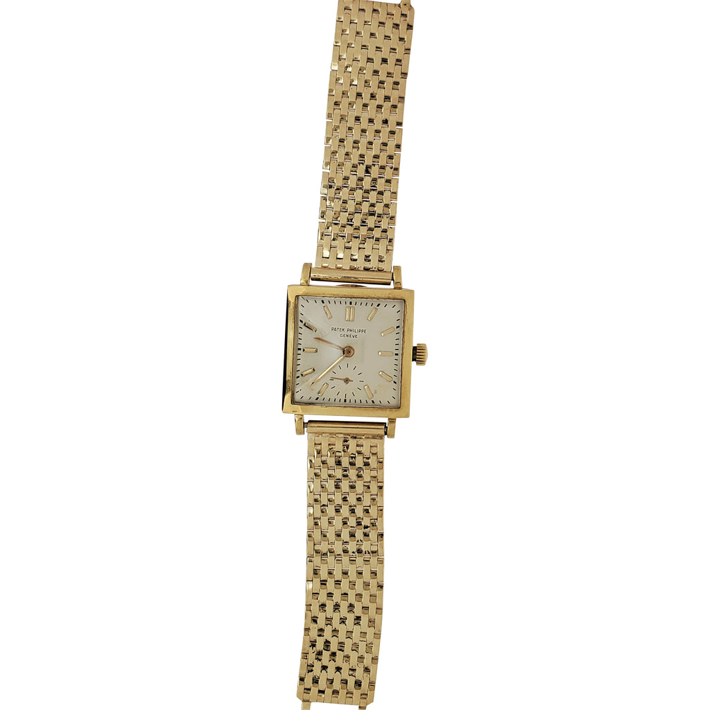 Patek Philippe 1431J Vintage Square Shape Unisex  with Bracelet, Circa 1951