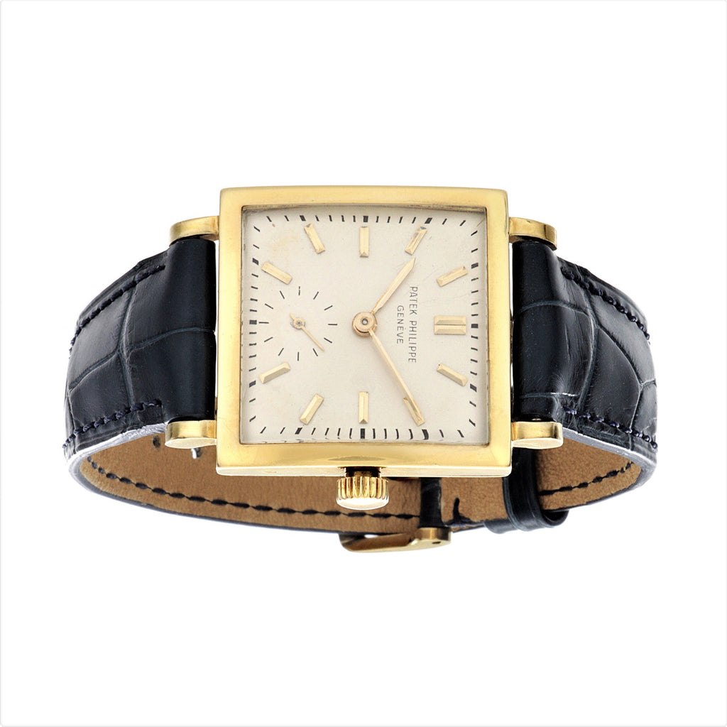 Patek Philippe 1431J Vintage Square Shape Unisex  with Bracelet, Circa 1951