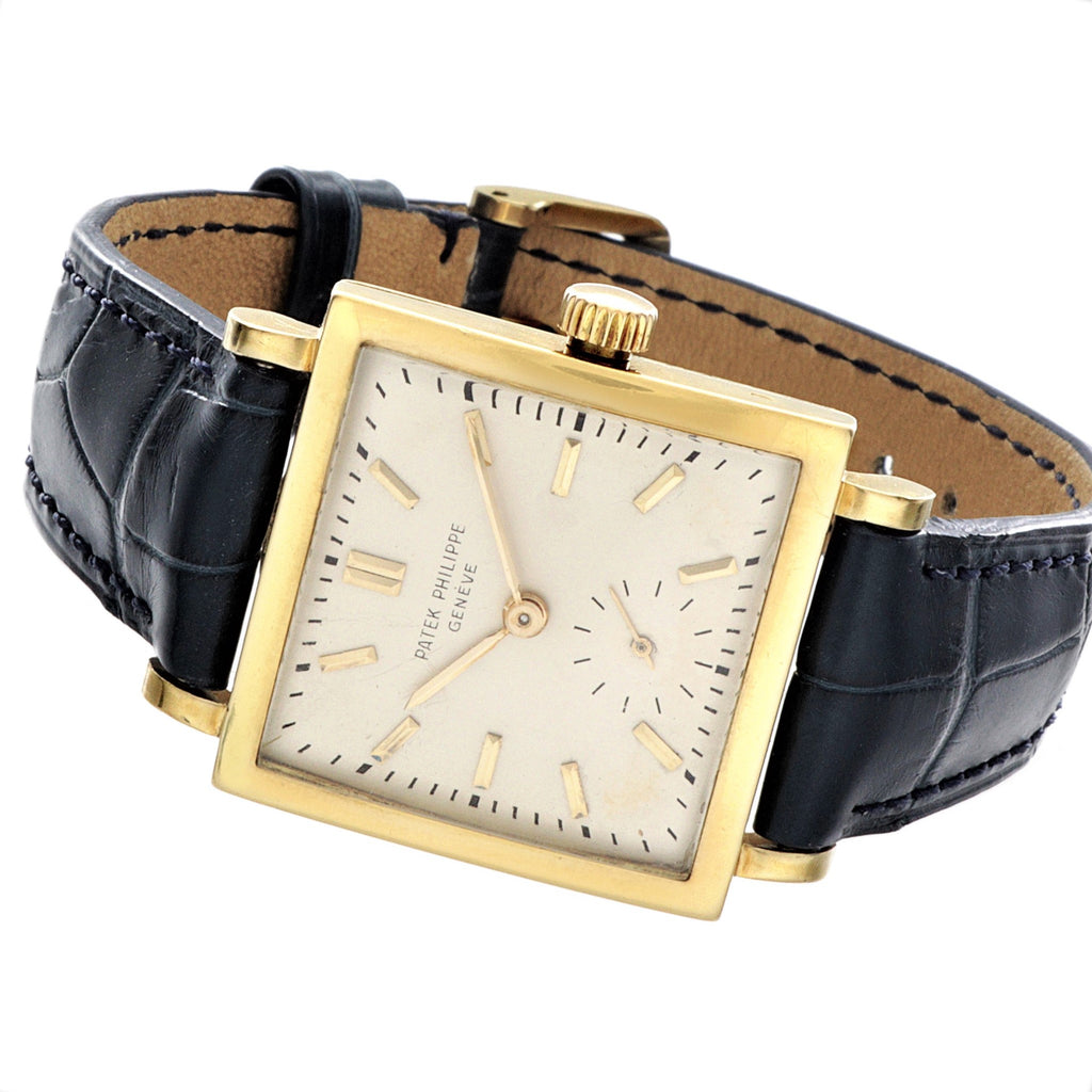 Patek Philippe 1431J Vintage Square Shape Unisex  with Bracelet, Circa 1951