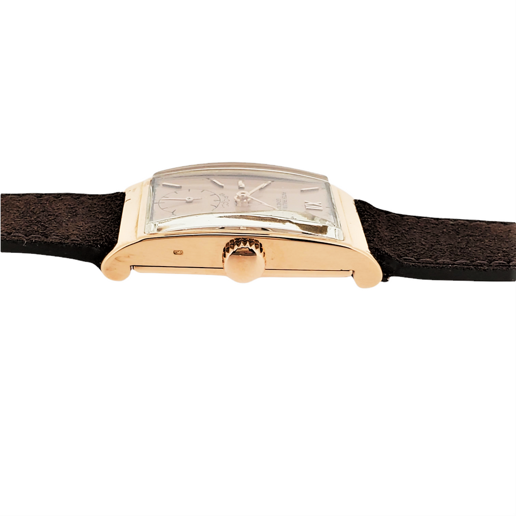 Patek Philippe 1442R Vintage Art Deco Rose gold Watch, Retailed by Brock & Co. Circa 1944