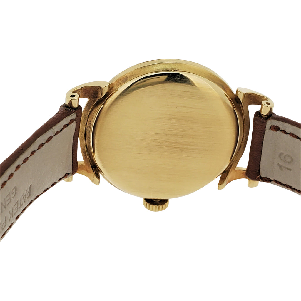 Patek Philippe 1491J Vintage Yellow Gold Scroll Lugs Calatrava Watch Circa 1952