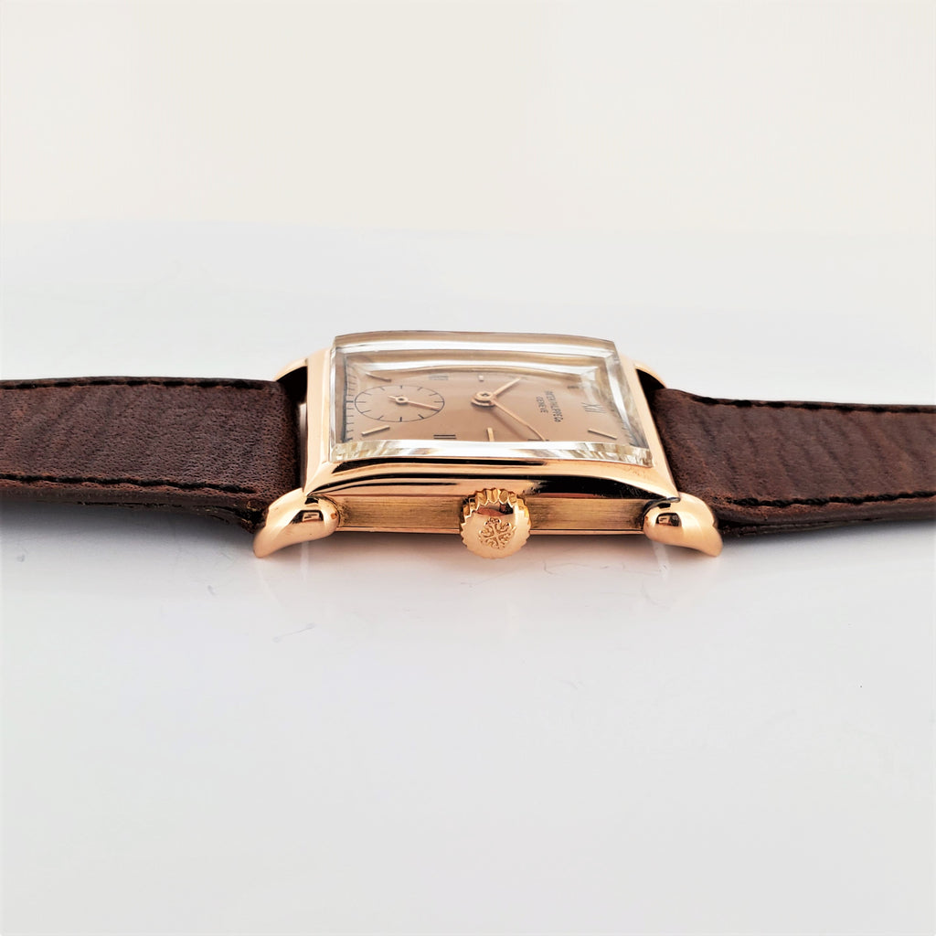 Patek Philippe 1530R Rectangular Tear Drop Lug Watch