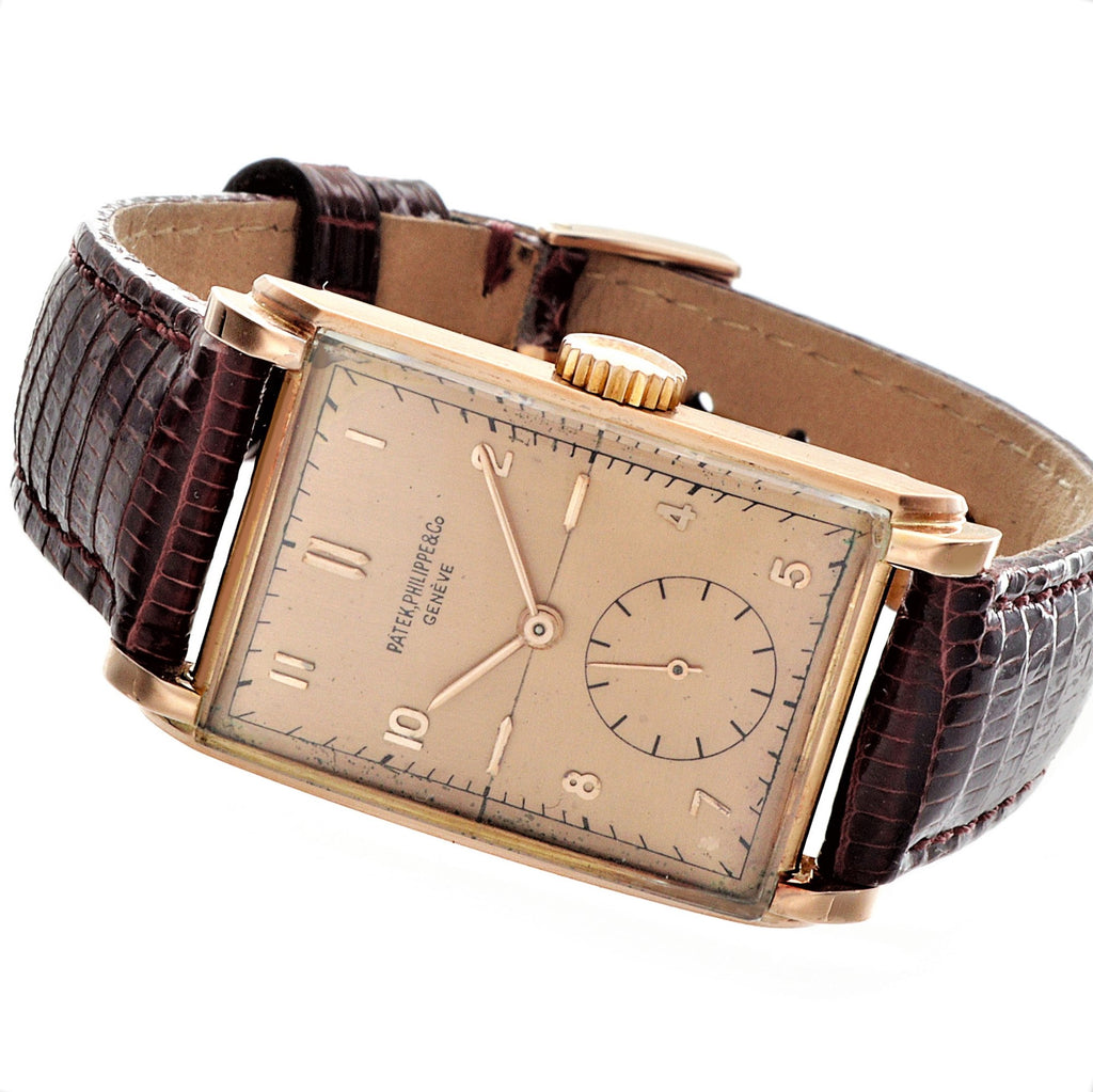 Patek Philippe 1559R, Rose Gold, Original Certificate Not Polished, Circa 1947