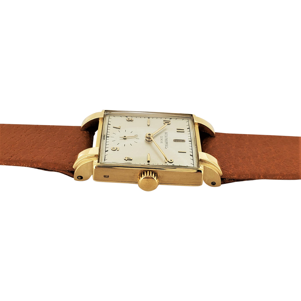 Patek Philippe 1566J Vintage Square Unisex Watch Circa 1947