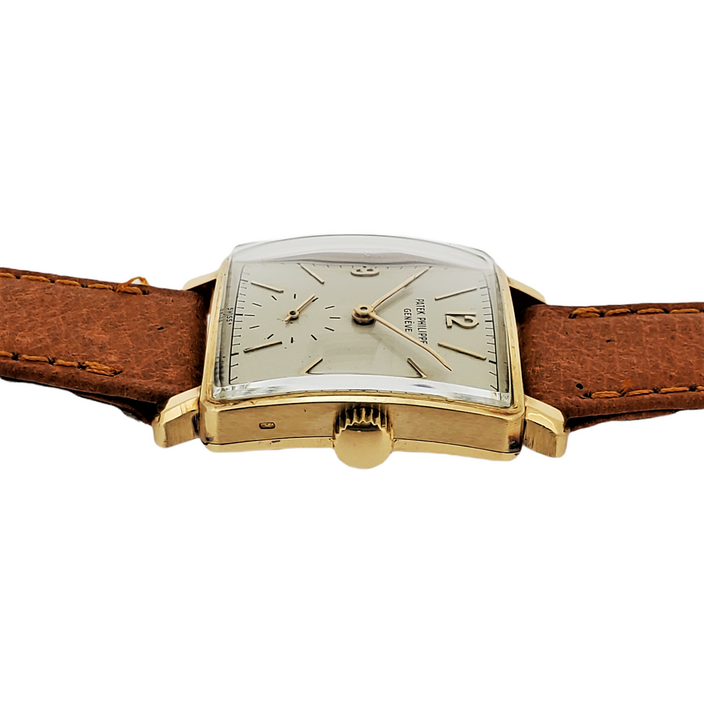 Patek Philippe 1574J Early vintage square watch; Circa 1948-1949
