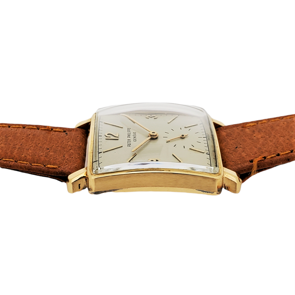 Patek Philippe 1574J Early vintage square watch; Circa 1948-1949