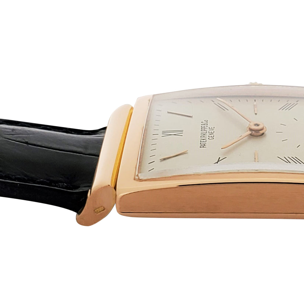 Patek Philippe 1577R Vintage Rectangular Rose gold Watch Circa 1949