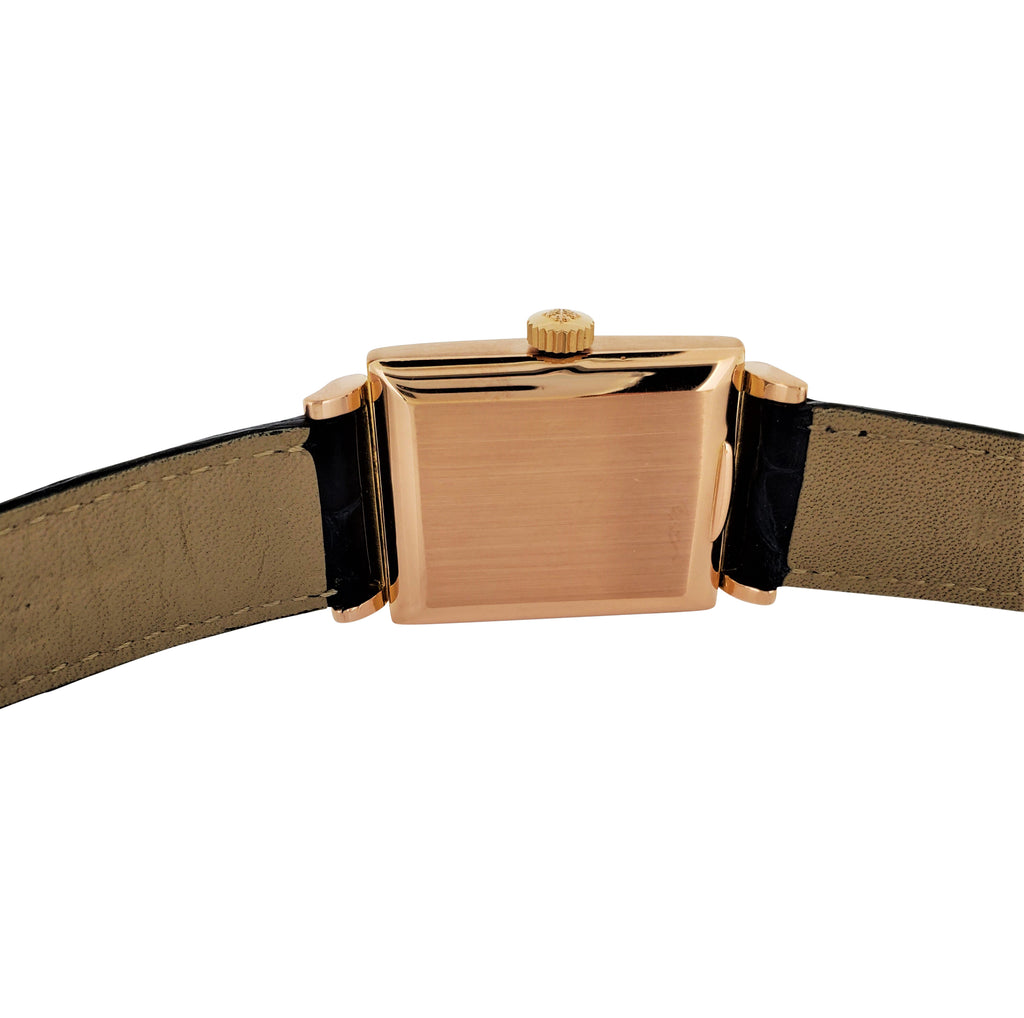 Patek Philippe 1577R Vintage Rectangular Rose gold Watch Circa 1949