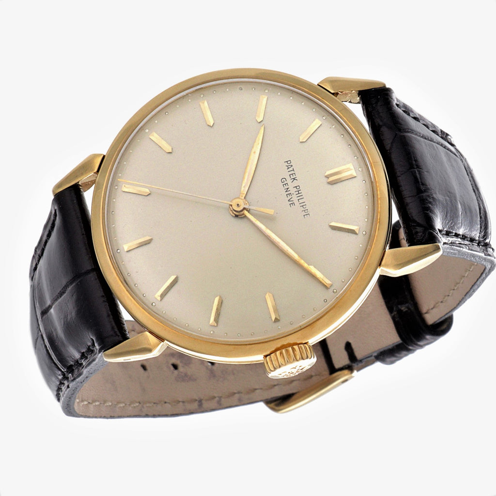 Patek Philippe 1578J Vintage Calatrava Watch 36mm with "Spider Lugs" Circa 1956