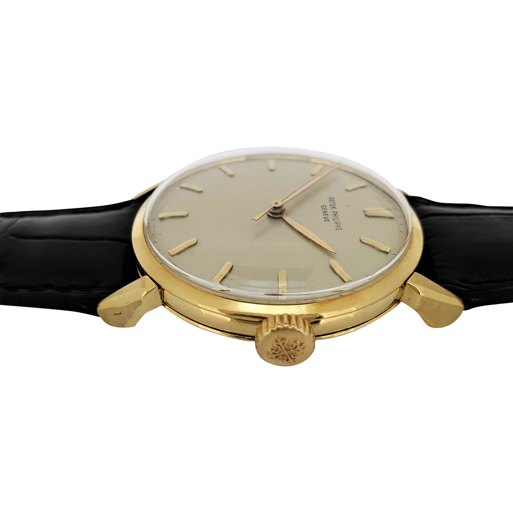 Patek Philippe 1578J Vintage Calatrava Watch 36mm with "Spider Lugs" Circa 1956