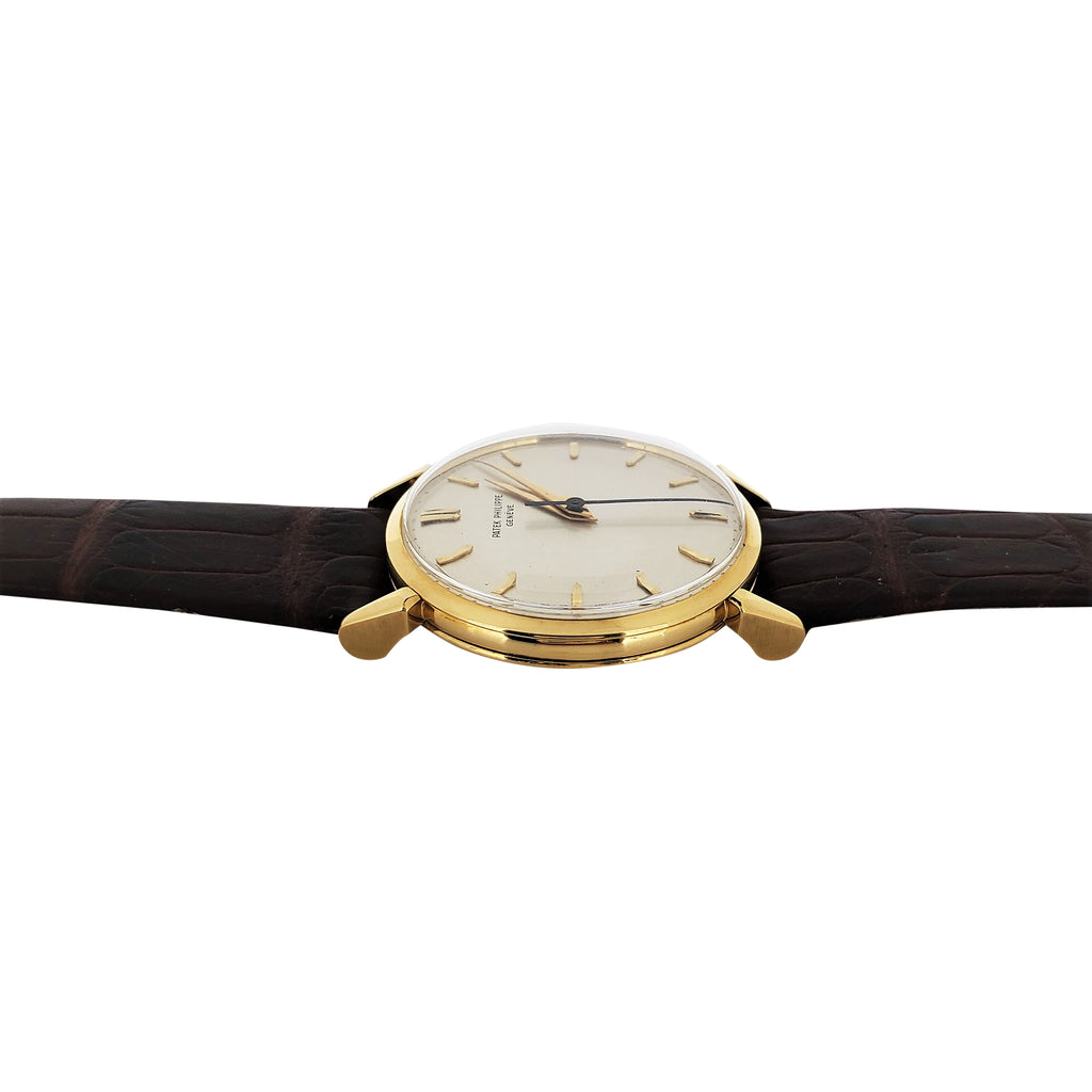 Patek Philippe 1578J Vintage Calatrava Watch with "spider Lugs" Circa 1955