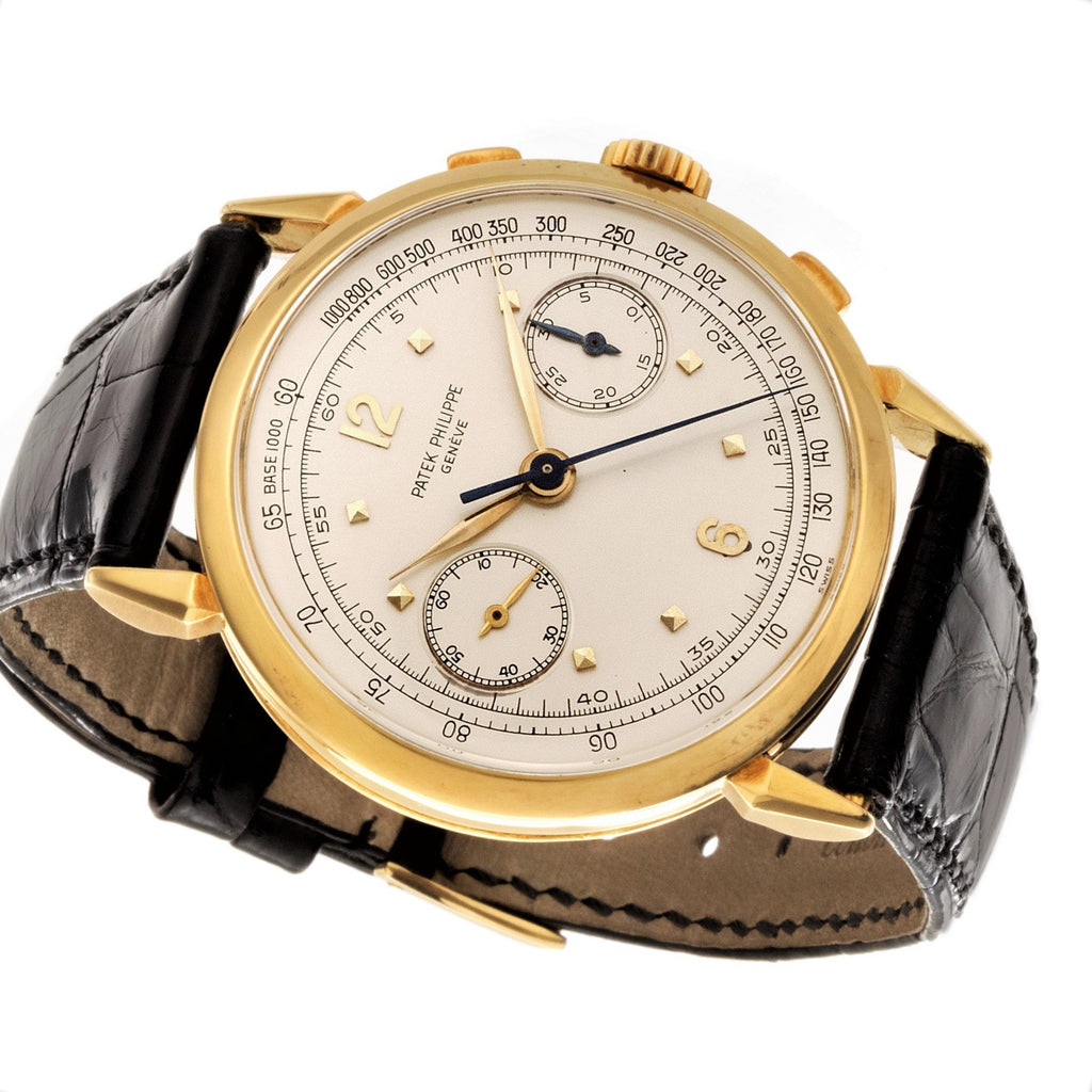 Patek Philippe 1579J Chronograph Watch Circa 1952