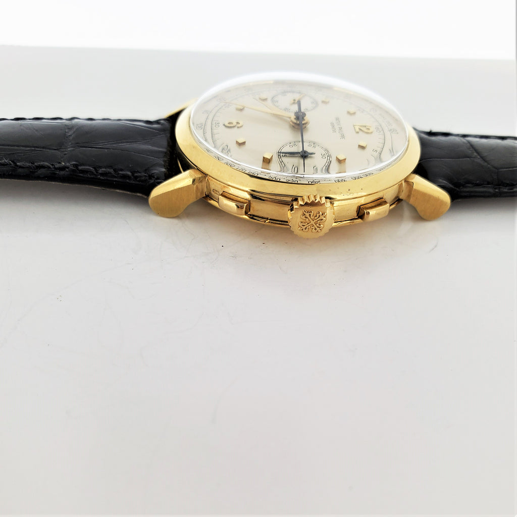 Patek Philippe 1579J Chronograph Watch Circa 1952