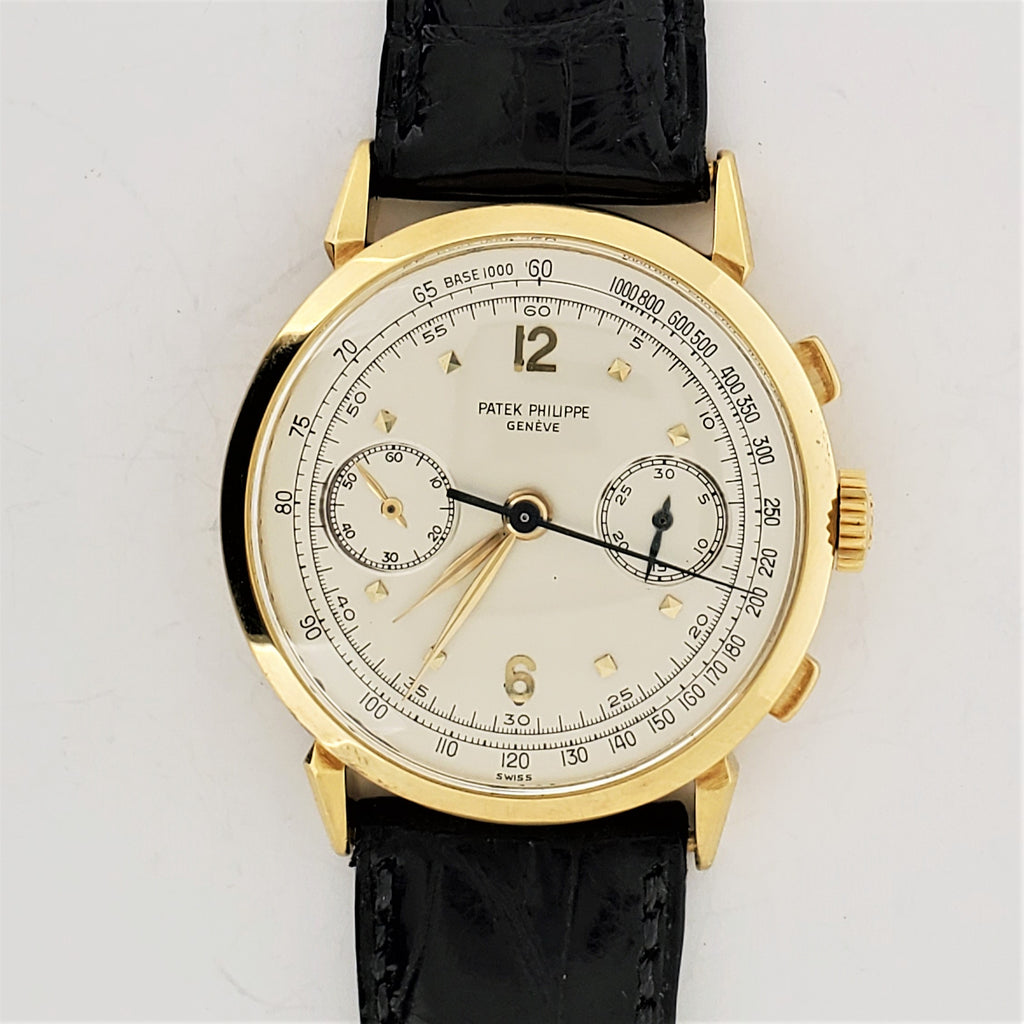 Patek Philippe 1579J Chronograph Watch Circa 1952