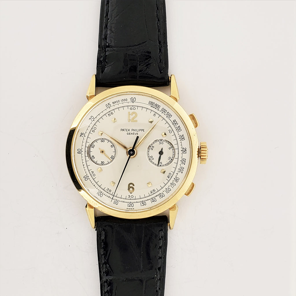 Patek Philippe 1579J Chronograph Watch Circa 1952