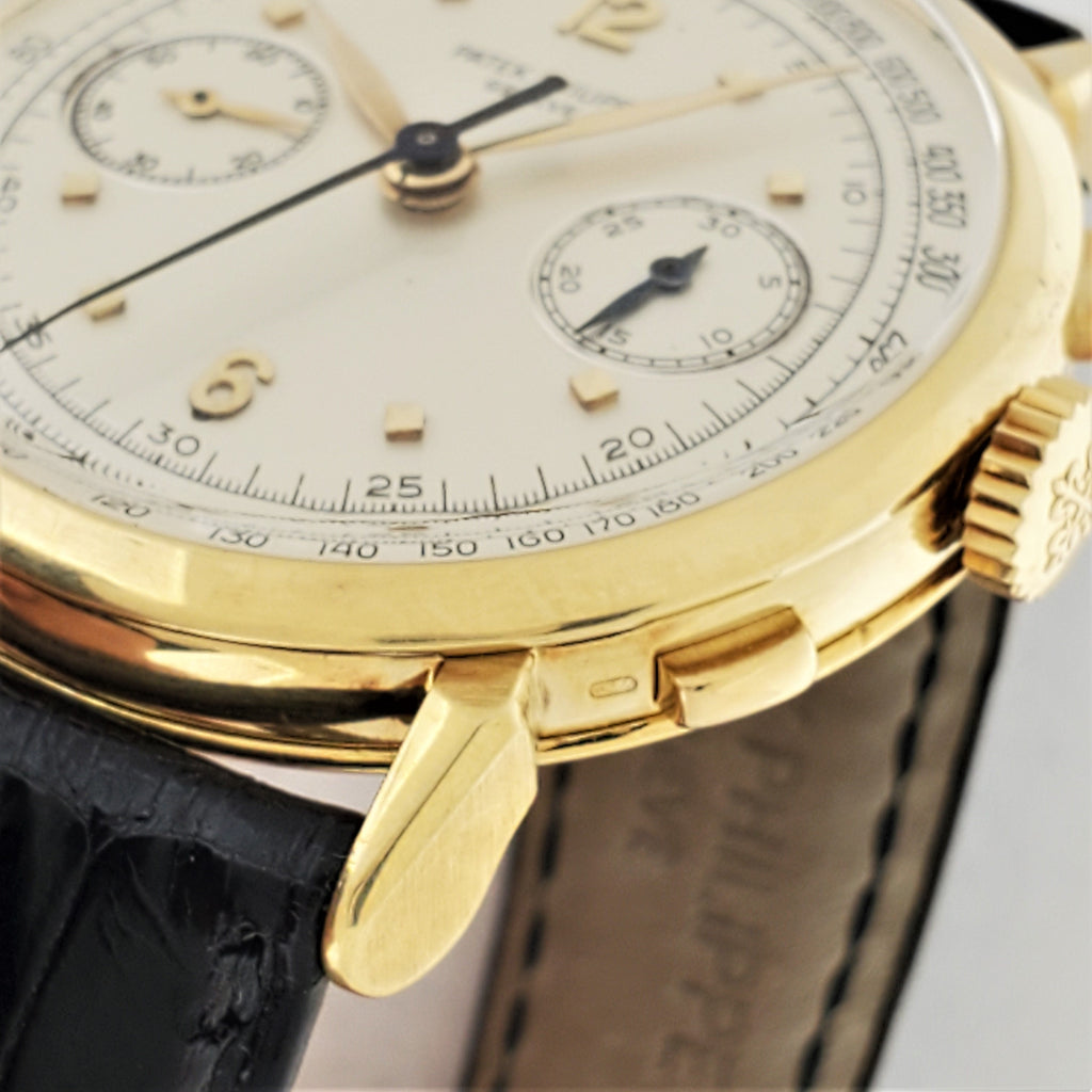 Patek Philippe 1579J Chronograph Watch Circa 1952