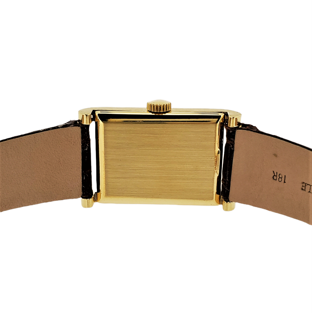 Patek Philippe 1588J; Vintage Architectural Rectangular watch, Circa 1946