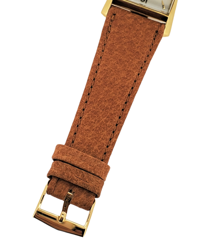 Patek Philippe 1593J Vintage Iconic Design "Hour Glass" Rectangular watch Circa 1954