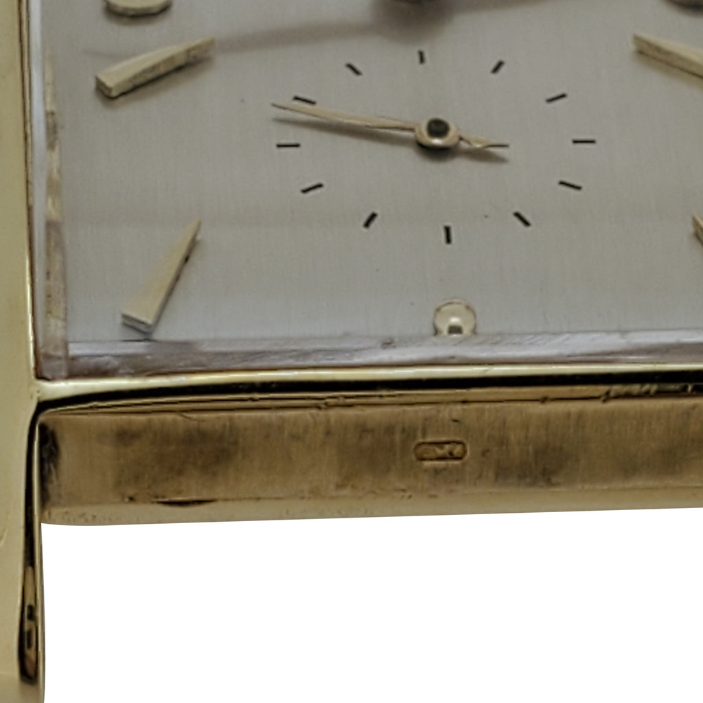 Patek Philippe 1593J Vintage Iconic Design "Hour Glass" Rectangular watch circa 1955