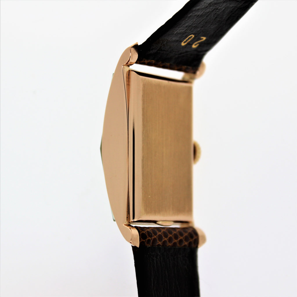 Patek Philippe 1593R "Hour Glass" in 18K Rose Gold Wristwatch, Circa 1949