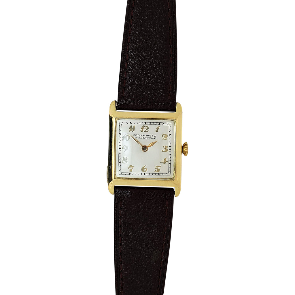 Patek Philippe Anitque Vintage Early Art Deco Watch With Breguet Dial Circa 1912
