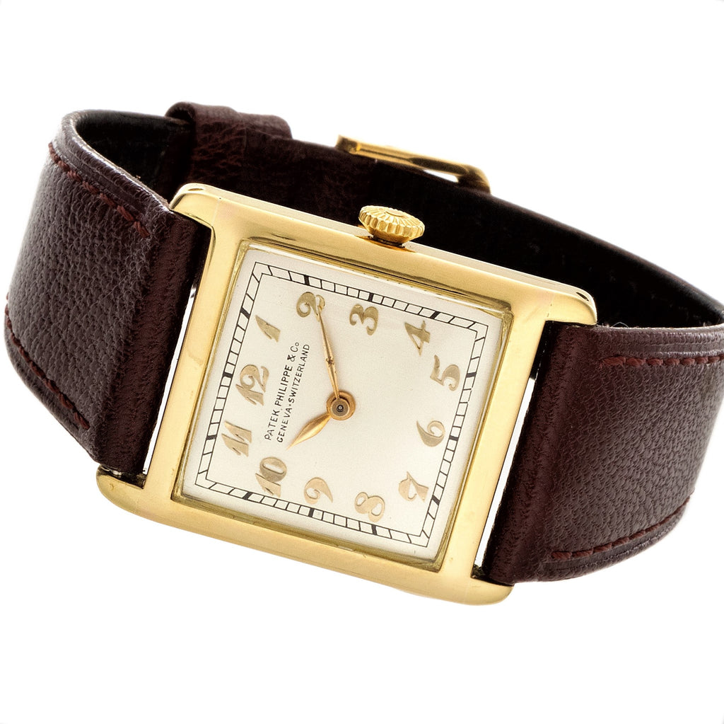 Patek Philippe Anitque Vintage Early Art Deco Watch With Breguet Dial Circa 1912