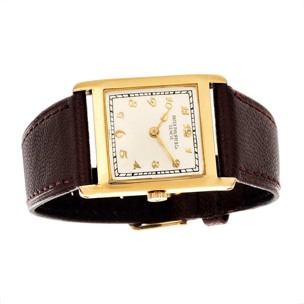 Patek Philippe Anitque Vintage Early Art Deco Watch With Breguet Dial Circa 1923