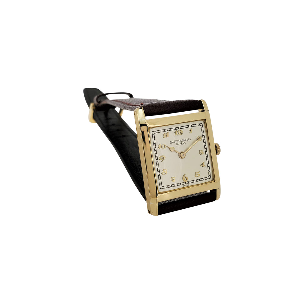 Patek Philippe Anitque Vintage Early Art Deco Watch With Breguet Dial Circa 1923