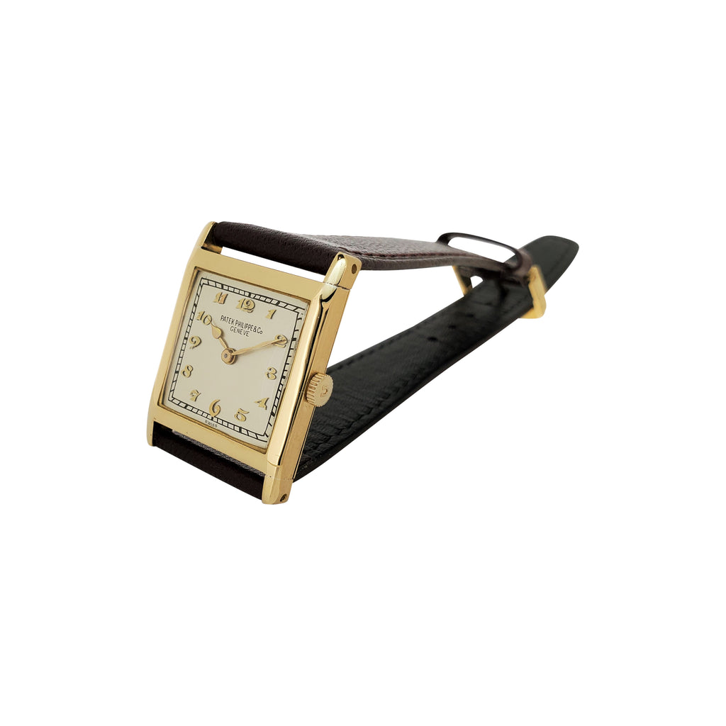 Patek Philippe Anitque Vintage Early Art Deco Watch With Breguet Dial Circa 1923