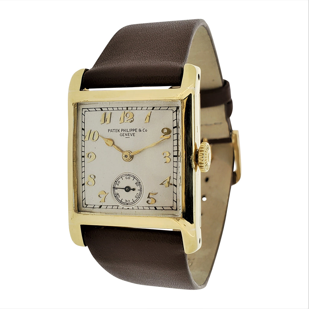 Patek Philippe Antique Vintage Early Art Deco Unisex Watch Breguet Dial Circa 1925