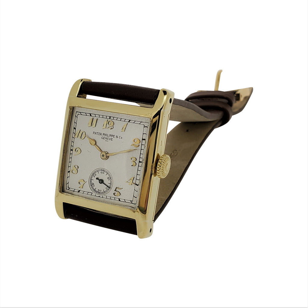 Patek Philippe Antique Vintage Early Art Deco Unisex Watch Breguet Dial Circa 1925