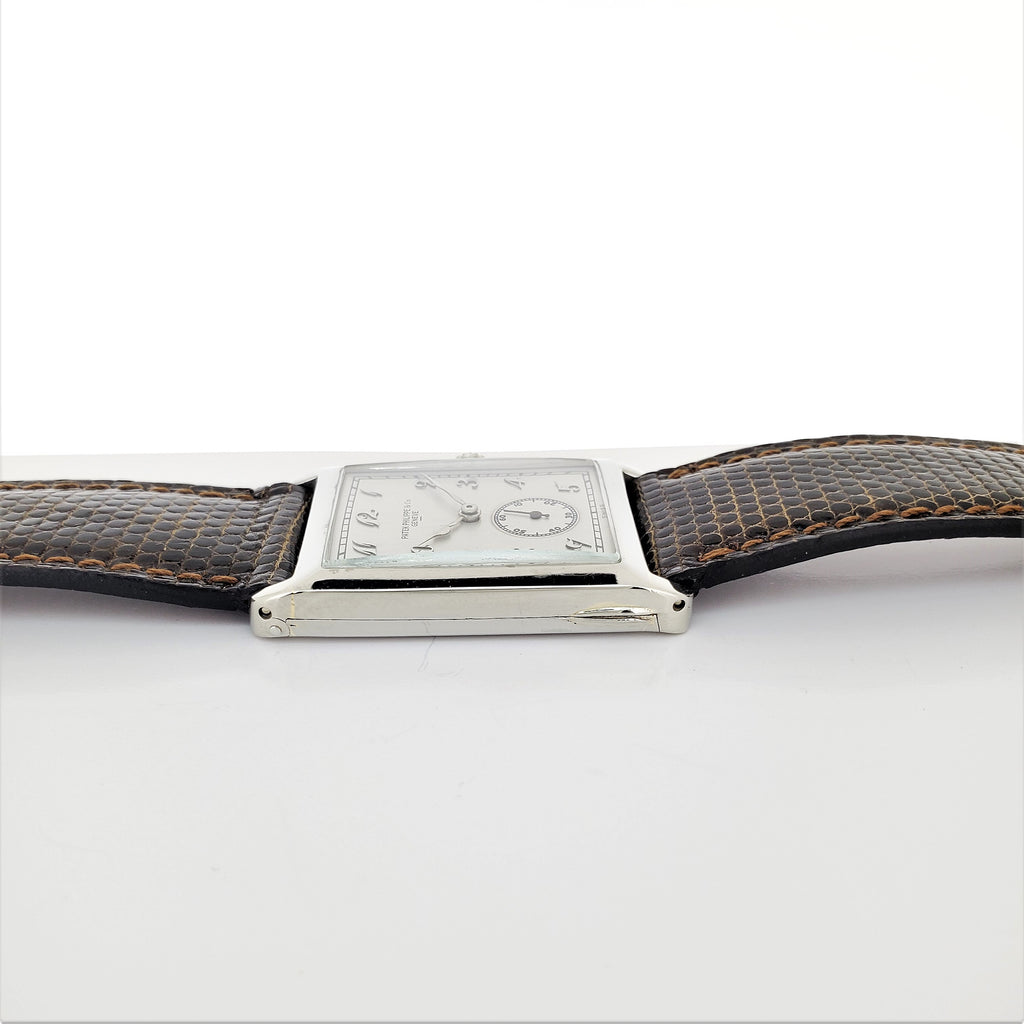 Patek Philippe Early Hinged White Gold Art Deco Watch Circa 1926
