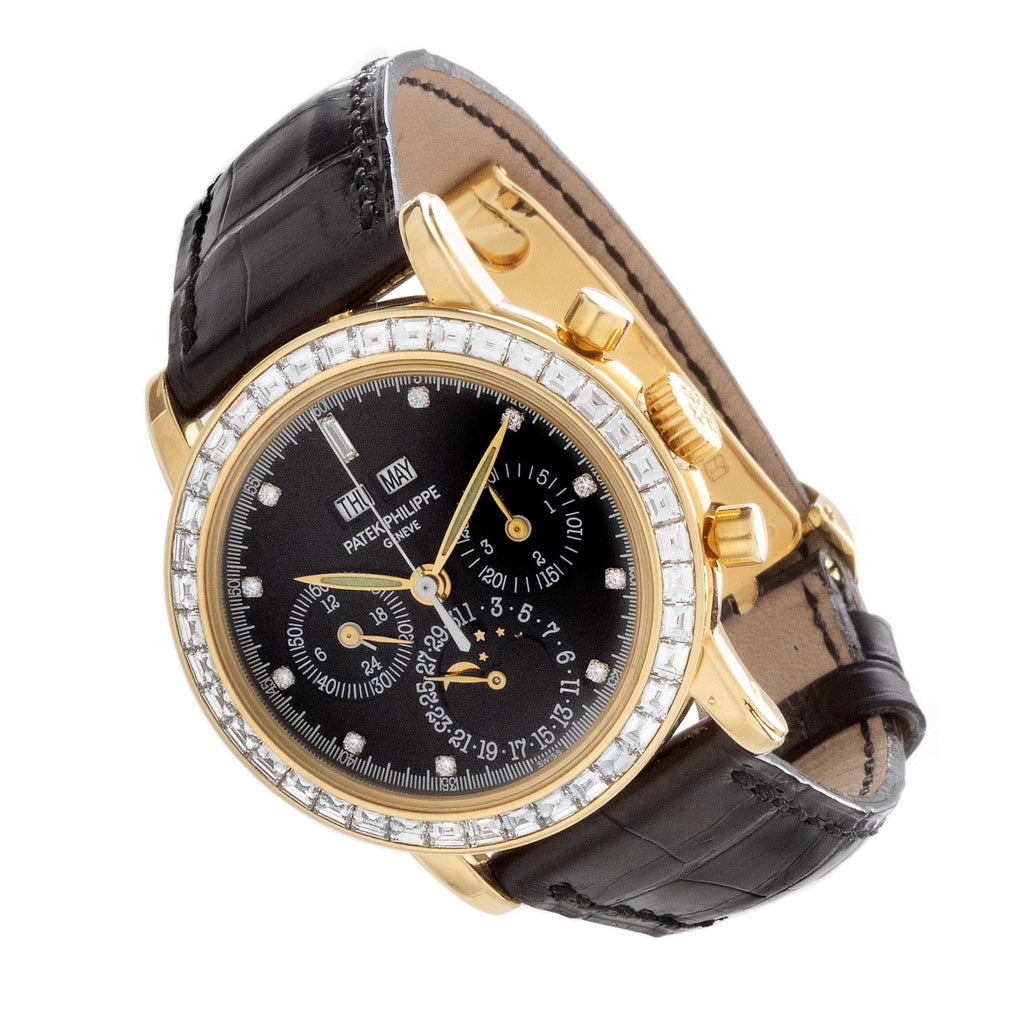 Patek Philippe 3990EJ Perpetual Calendar Chronograph Watch circa 1999
