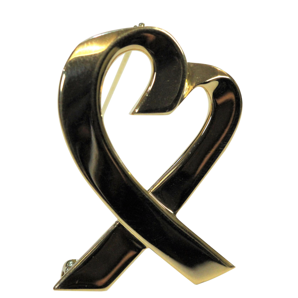 Tiffany & Co. Heart Brooch by Paloma Picasso circa 1980s